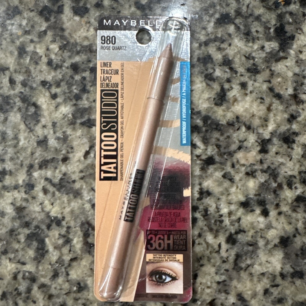 Maybelline Tattoo Studio Eyeliner Shade Rose Quartz (980) Brand New